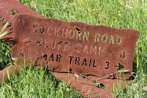 Buckhorn Road Sign No. 1