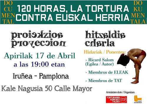 120 horas: La tortura contra Euskal Herria