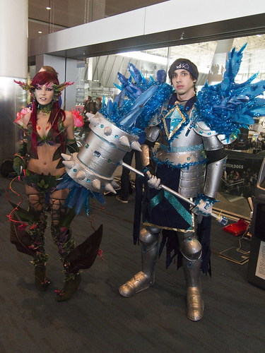 Cosplayers in Main Hall