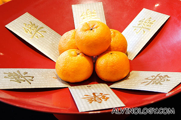 Prosperity Mandarin oranges