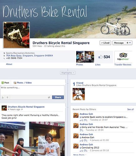 (1) Druthers Bicycle Rental Singapore