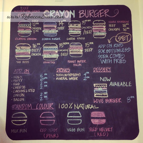 crayon burger - ss15