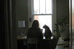 Working from home - Maggie & Marsha by tbone_sandwich