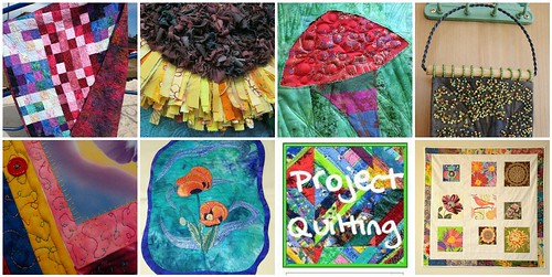 7 quilts created for the Project QUILTING Annie's Vision Challenge
