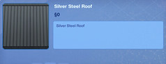 Silver Steel Roof