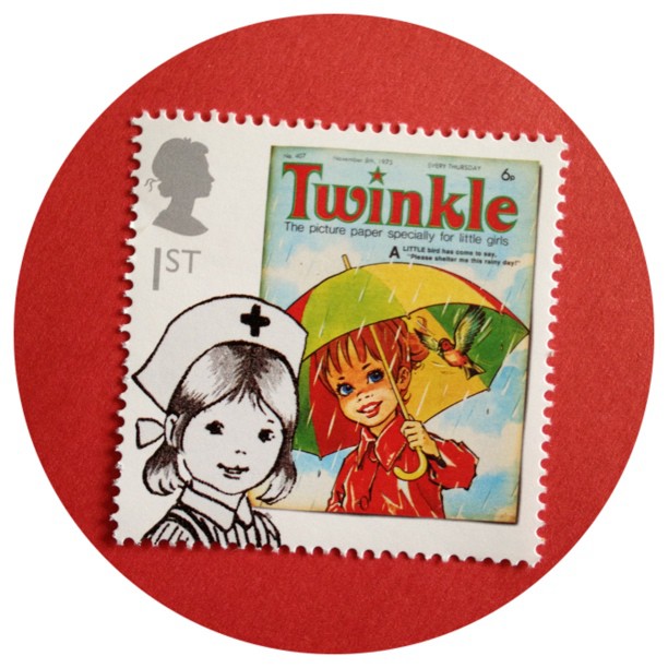 #uk #stamp #snailmail #comic #twinkle #girl #penpal #letter