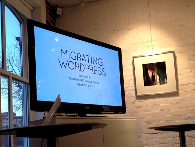 migrating WordPress