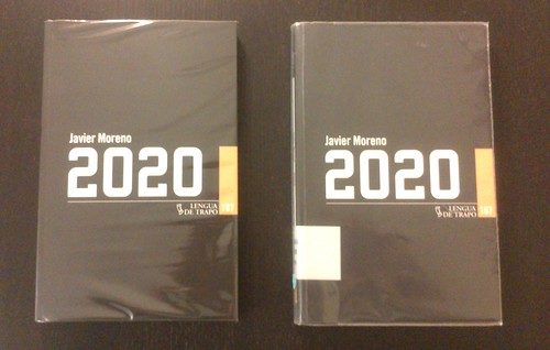 Javier Moreno 2020 Portada Libro Lengua de Trapo