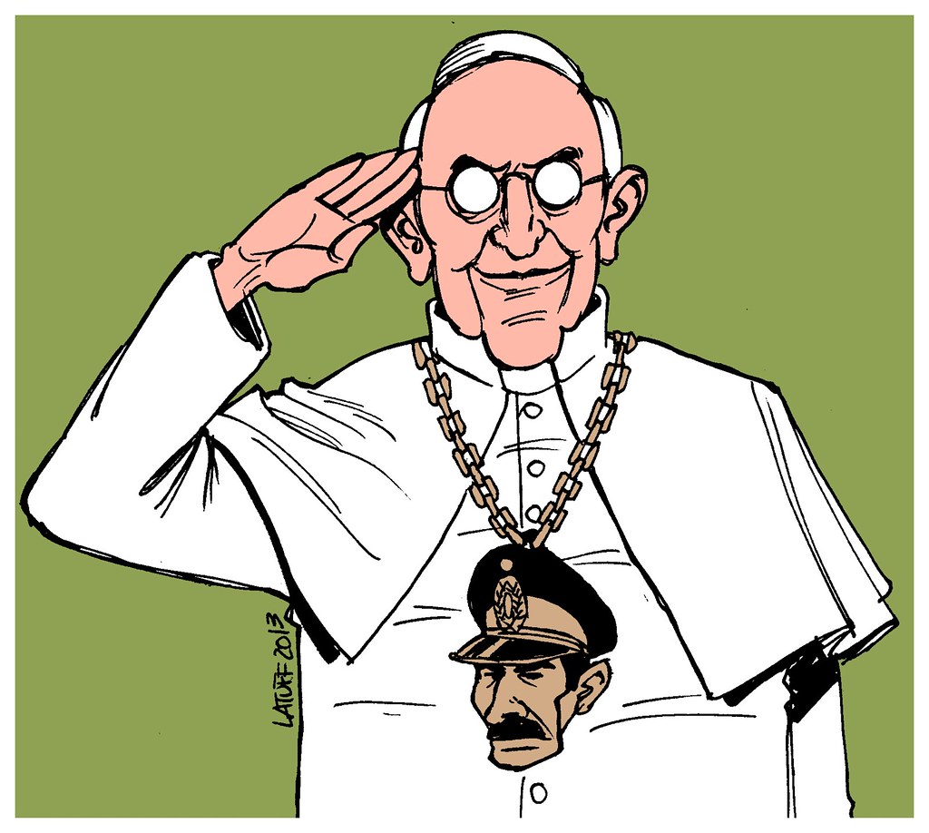 Bergoglio (papa Francisco) e a ditadura argentina, por Carlos Latuff