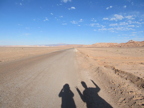 Le désert d'Atacama: en route vers la Valle de la Luna
