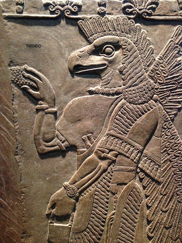 Basorelief Asirian, British Museum