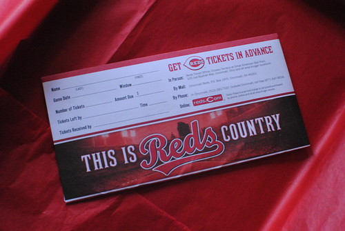 Reds gift certificates