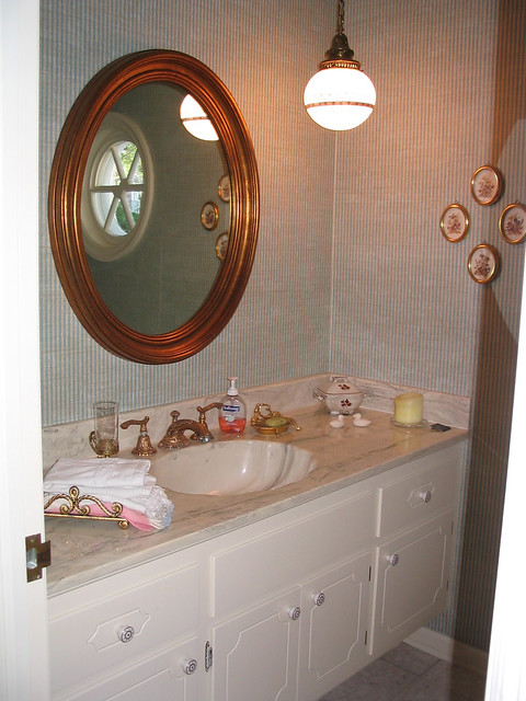 Downstairs powder room - before