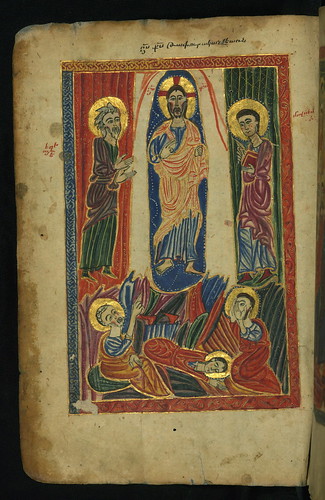 Gospel Book, Transfiguration, Walters Manuscript W.540, fol. 9v by Walters Art Museum Illuminated Manuscripts