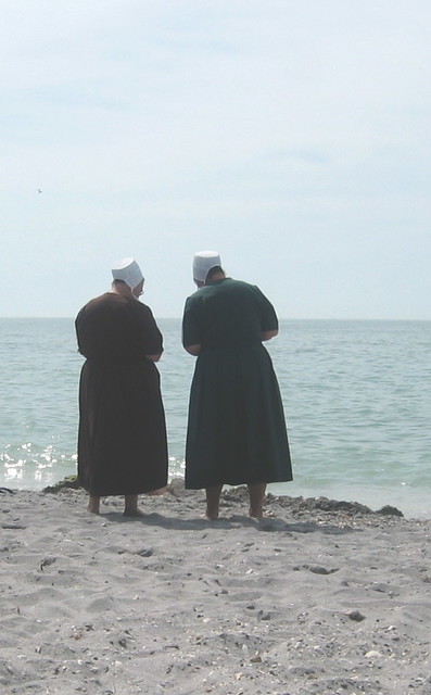 Two Amish women