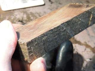 Cutting out spatula handle blocks