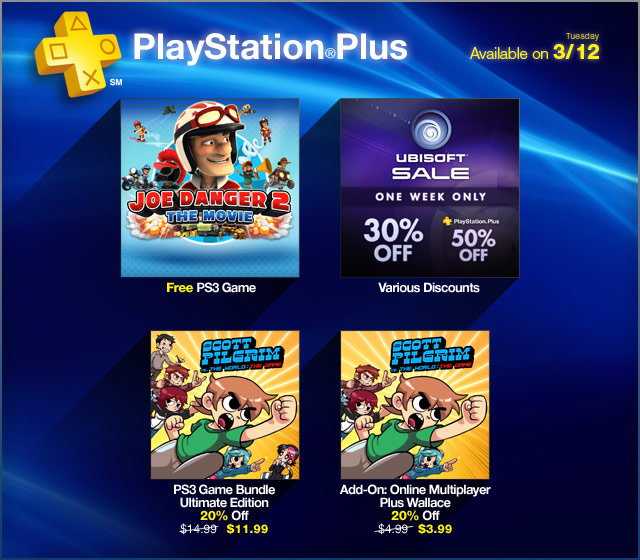 PlayStation Store Update 3-12-13