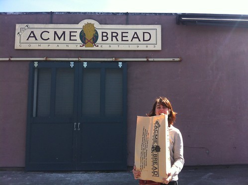 Shopping for breads at ACME Bakery
