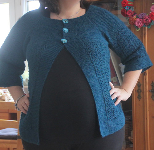 finished: february lady sweater.