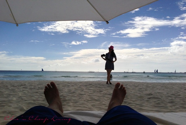 Boracay view of me by Chic n Cheap Living