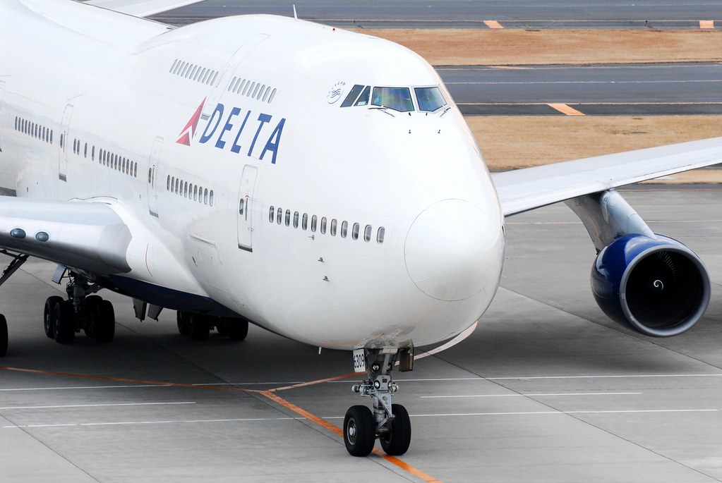 N669US Delta Air Lines Boeing 747-451