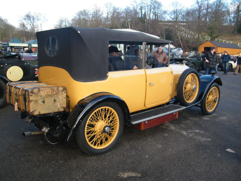 Brooklands New Year's Day 2013 - 1924 Bentley 3 litre Tourer
