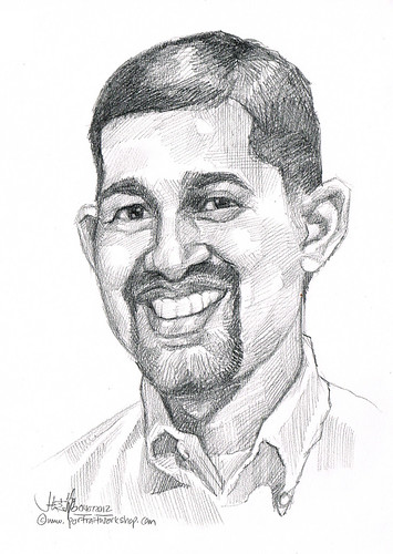 guy portrait in pencil 04072012