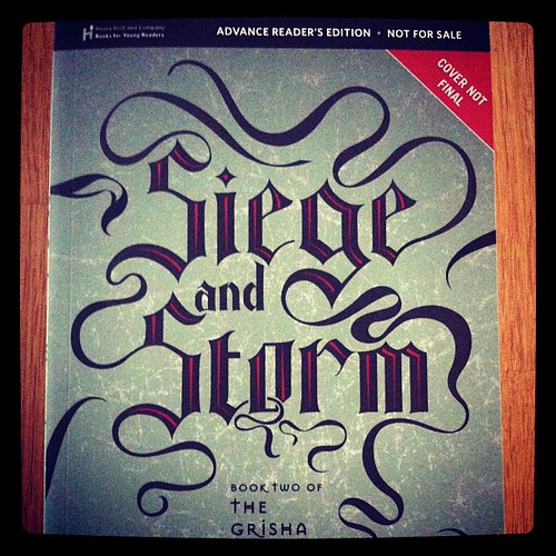 Cover art of Siege and Storm by Leigh Bardugo