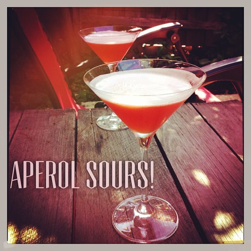 And aperol sours done!