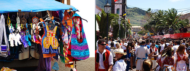 Fiesta and stall, Tenerife