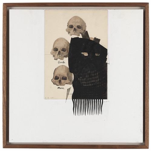 L0072031 Ray Johnson, Untitled (Skulls with finger