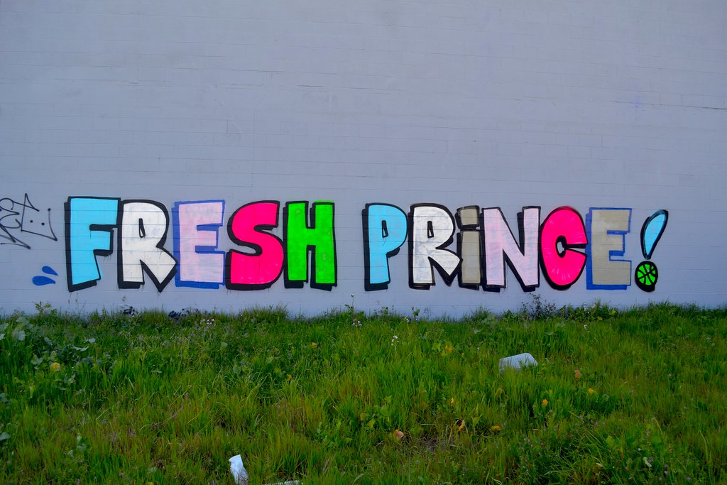 FRESH PRINCE, NASTY, Graffiti, Street Art, Oakland, Will Smith