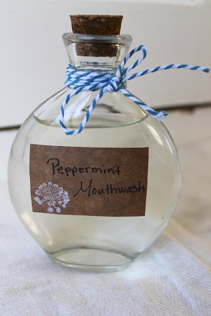 Homemade Mouthwash | 31 Homemade Home Products You Need to Make Now | DIY household products