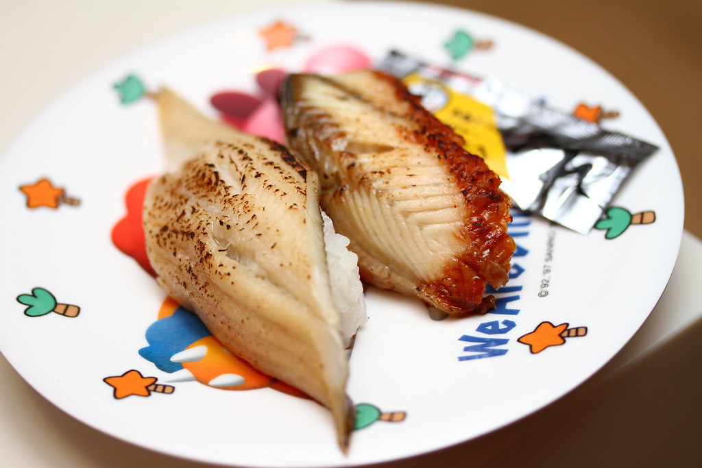 Genki Sushi's Unagi (Eel) and Anago (Sea Eel) Sushi