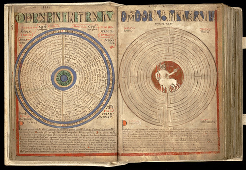001-Liber floridus – siglo XII-Biblioteca de la Universidad de Gent -Licencia Creative Commons (CC BY-NC-SA 2.0)
