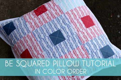 Be Squared Pillow Tutorial by Jeni Baker