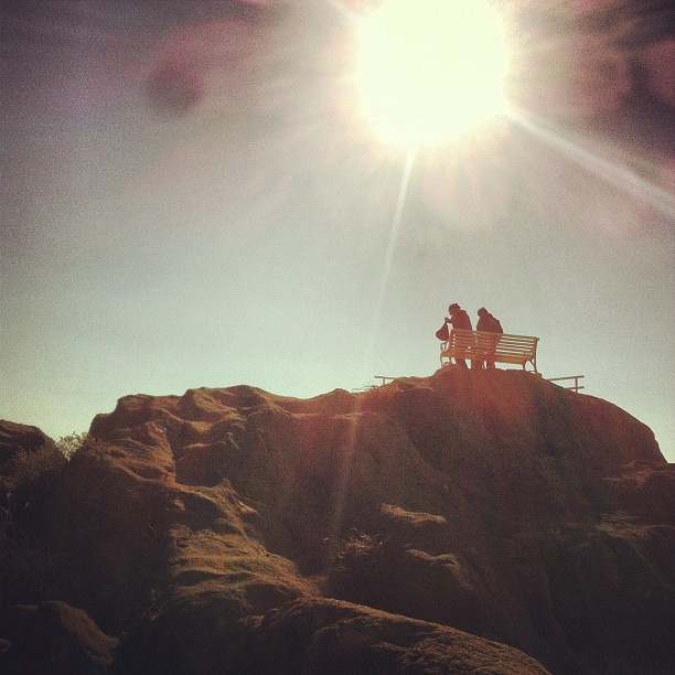 Lovers on the top at the southernmost.