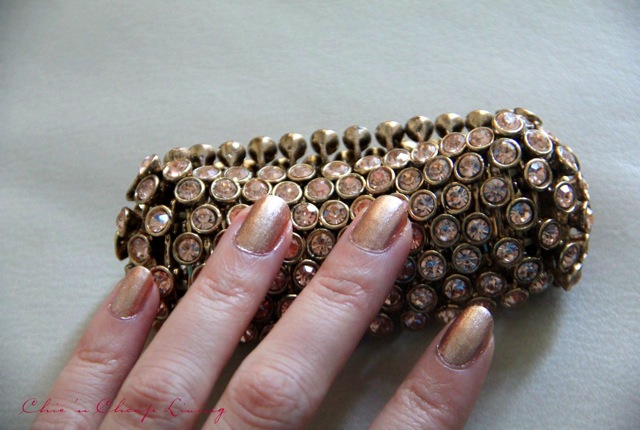 Chanel Delight with rose gold cuff - saved by Chic n Cheap Living