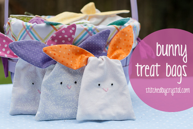 Easy Easter Basket Sewing Pattern with Optional Bunny Ears