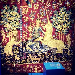 Saw some crazy tapestries too.