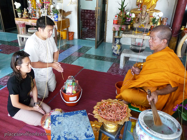 Wat Pah Koh Suwanaram blessing