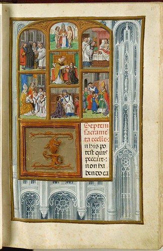 021-Los siete sacramentos de la Iglesia-35 recto-GKS 1605 4 º Salterio - 1500-1535- The Royal Library