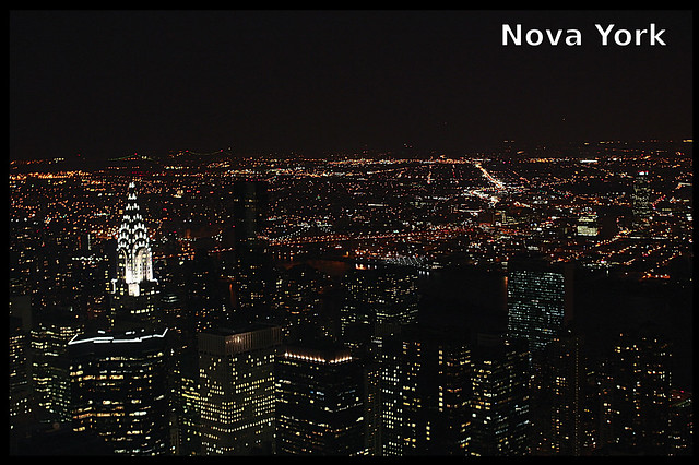 Vista do topo do Empire State Building - Nova York