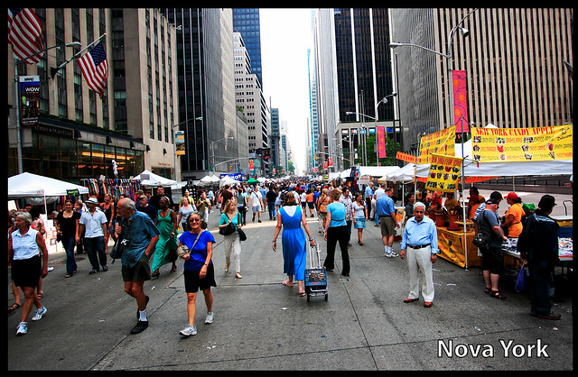 feiras de rua - Nova York