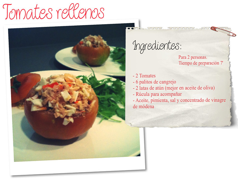 RECETAS: Tomates Rellenos