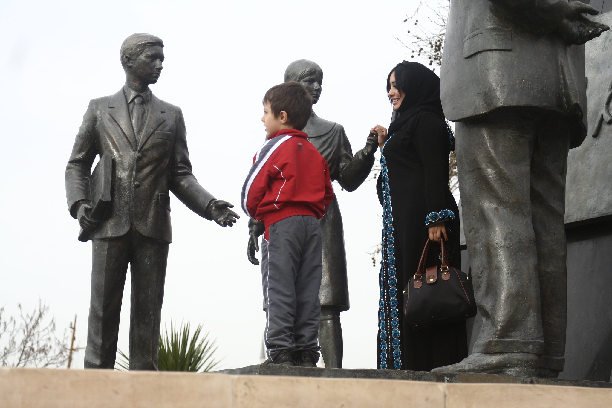 Atatürk the Teacher statue in Kadiköy