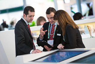 Interactive displays and interesting conversations at EWEA 2013
