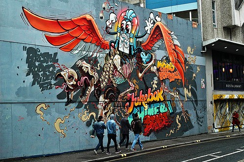 Bristol Graffiti 2 by birbee