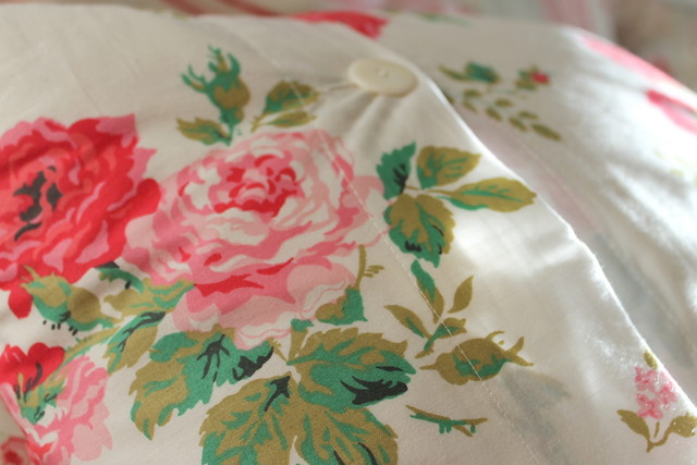 Cath Kidston Rose Floral Cushion