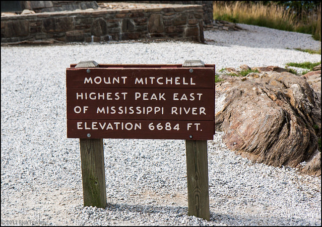 Mt. Mitchell--Sign